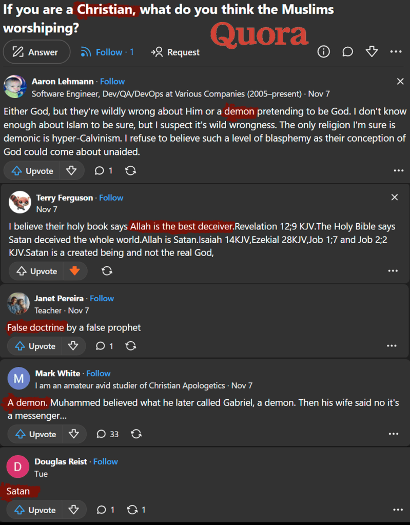 Do Muslims Worship&nbsp;Satan?